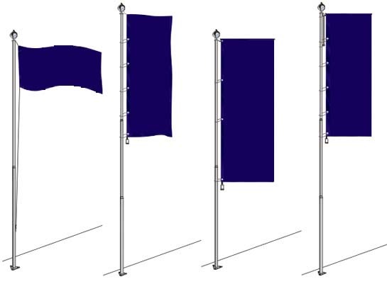 Мачты алюминиевые для флагов NordWerk